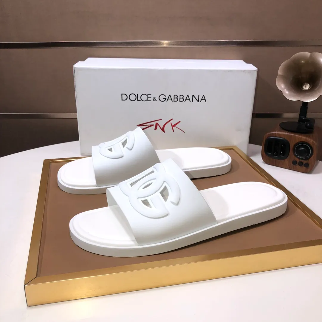 Men's shoes💰280💰【D&G】High-end quality Product trademark: DG "Dolce & Gabban*" slippers, Product material: Imported cowhide upper, original air cushion outsole, regular size: 38-45